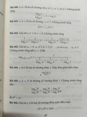 Tuyển tập những bài toán sơ cấp - Đại số