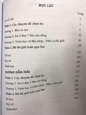 Tuyển chọn 10 năm toán tuổi thơ