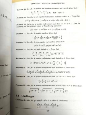 Advanced Olympiad Inequalities