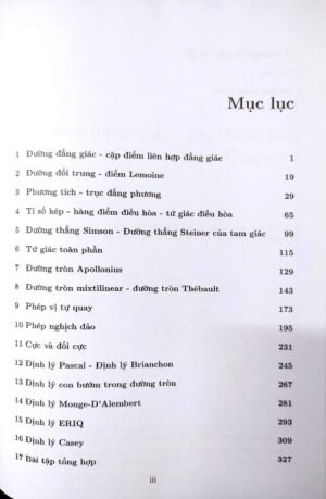 Một số chủ đề hình học phẳng dành cho học sinh chuyên toán (tặng kèm cuốn 108 bài toán hình học sơ cấp bản photo)