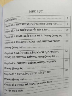 Tuyển chọn các chuyên đề bồi dưỡng HSG môn toán - Đại số 9