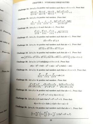 Advanced Olympiad Inequalities