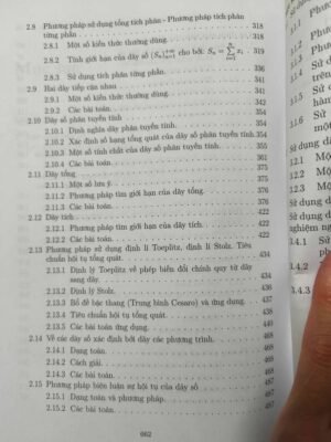 Chuyên khảo Dãy số