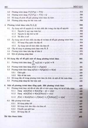 Chuyên khảo phương trình hàm
