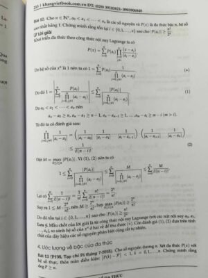 Chuyên đề bồi dưỡng học sinh giỏi Đa thức