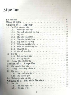 Một số chuyên đề toán tổ hợp