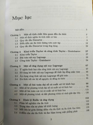 Chuyên đề chọn lọc về Đa thức và áp dụng