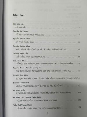 Phương pháp giải Toán qua các kỳ thi Olympic 2022 (Kỷ yếu GGTH)