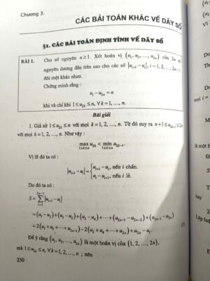 Các bài toán về Dãy số